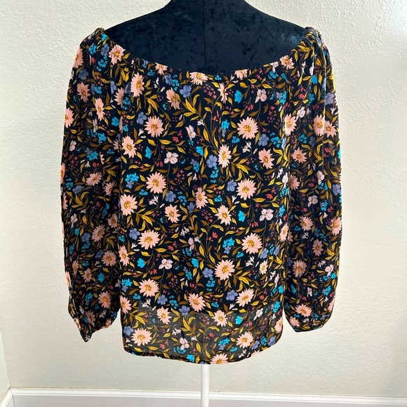 Ana Floral Off-Shoulder Top - Picture 1 of 8
